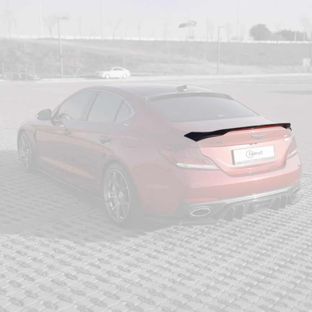 GENESIS G70 CARBON FIBER SPOILER V2