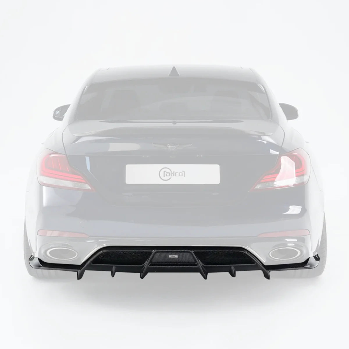 GENESIS G70 CARBON FIBER REAR DIFFUSER V3