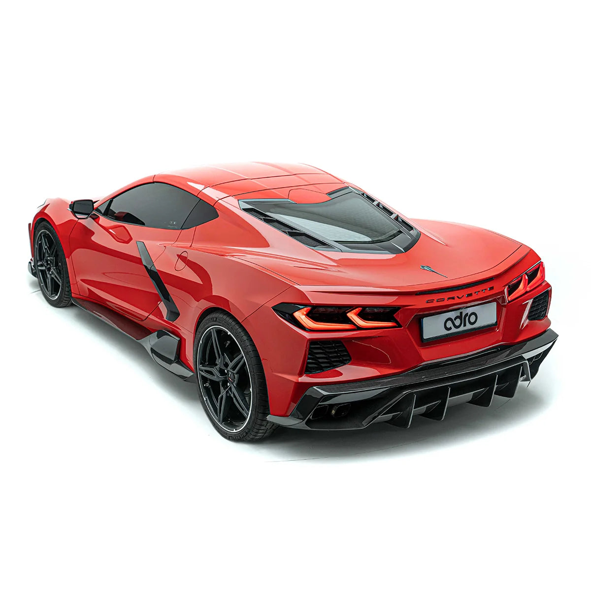 CHEVROLET CORVETTE C8 PREPREG REAR DIFFUSER