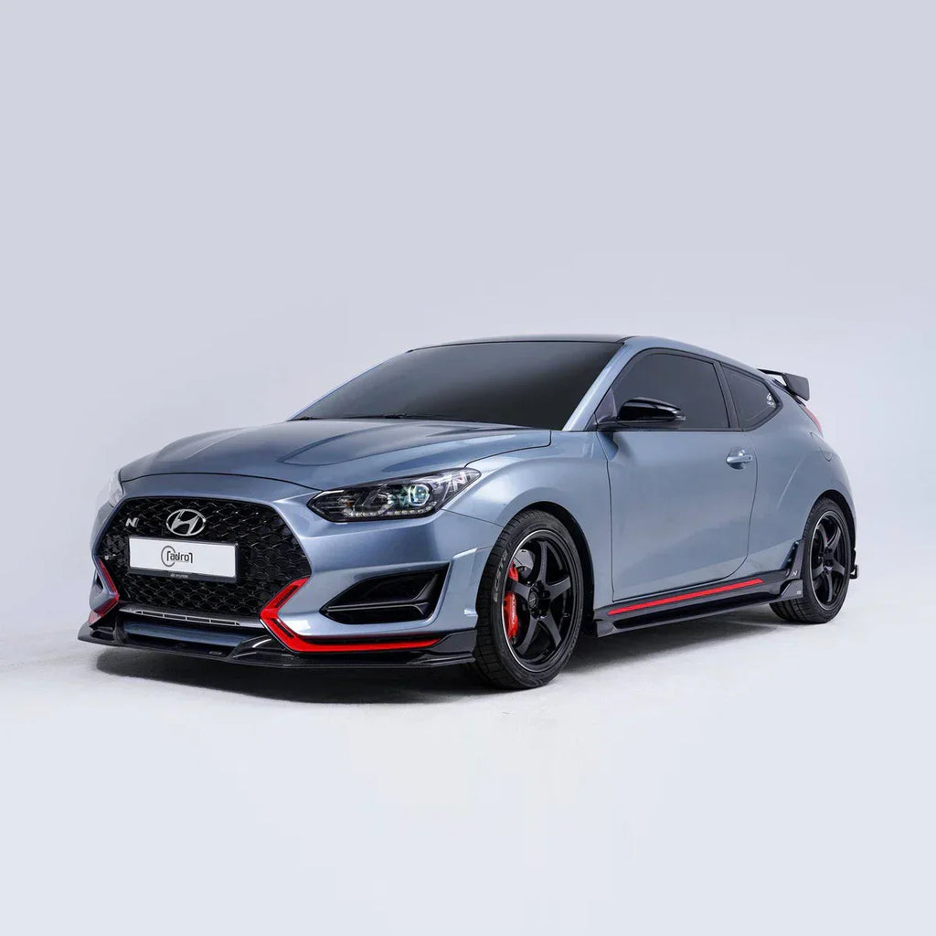 HYUNDAI VELOSTER N CARBON FIBER FRONT LIP (B TYPE) V2