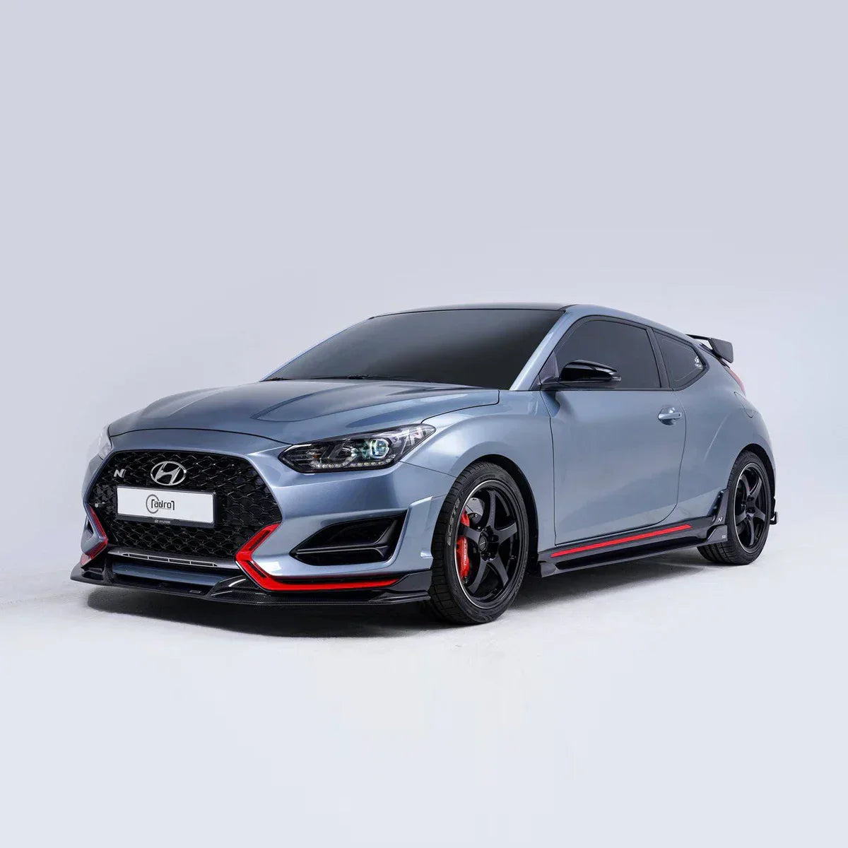 HYUNDAI VELOSTER N CARBON FIBER FRONT LIP (B TYPE) V2
