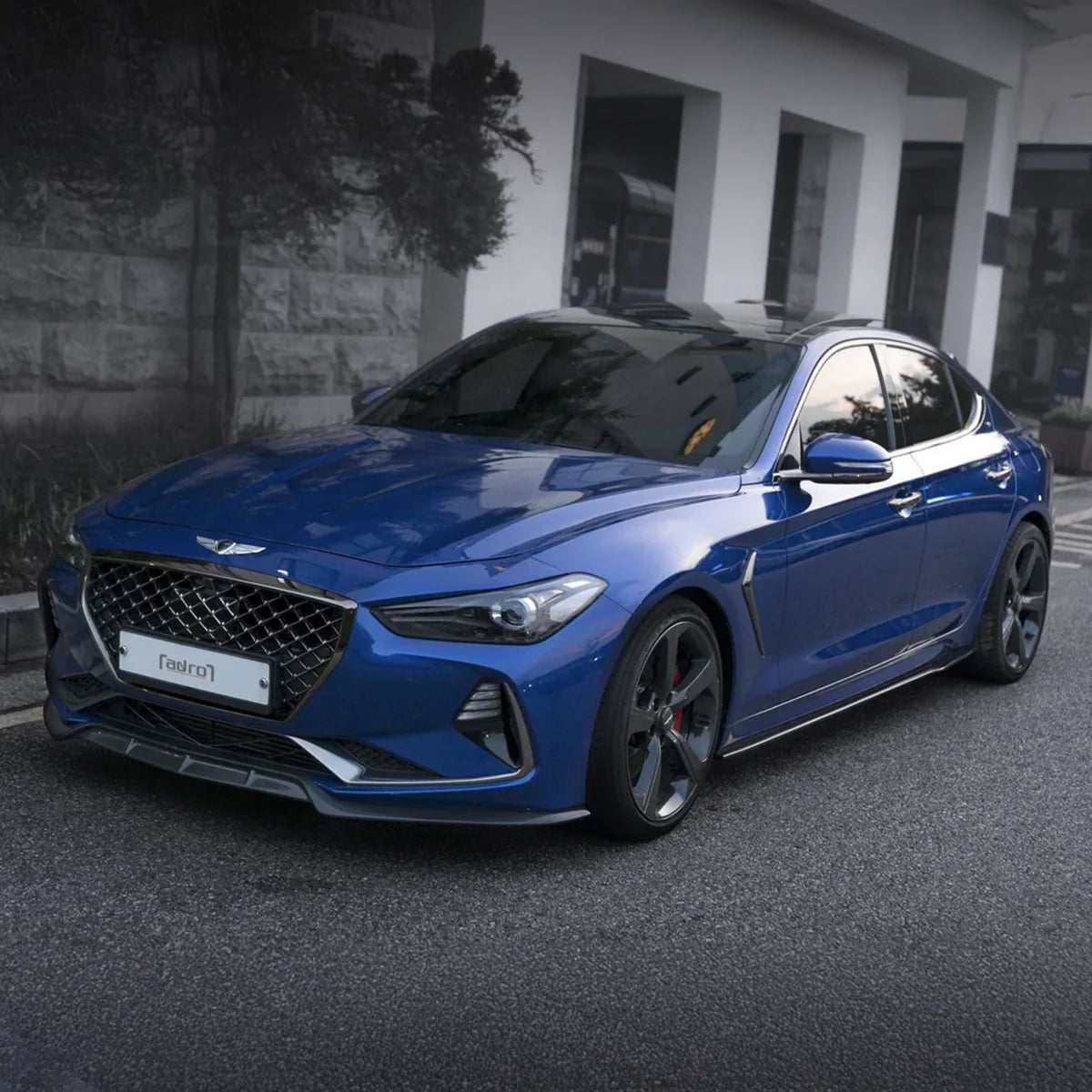 GENESIS G70 CARBON FIBER SIDE SKIRTS V2