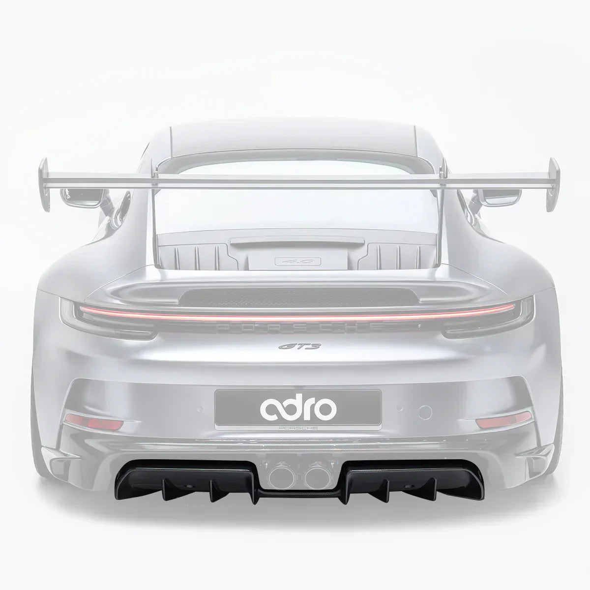 PORSCHE 992.1 GT3 PREPREG REAR DIFFUSER