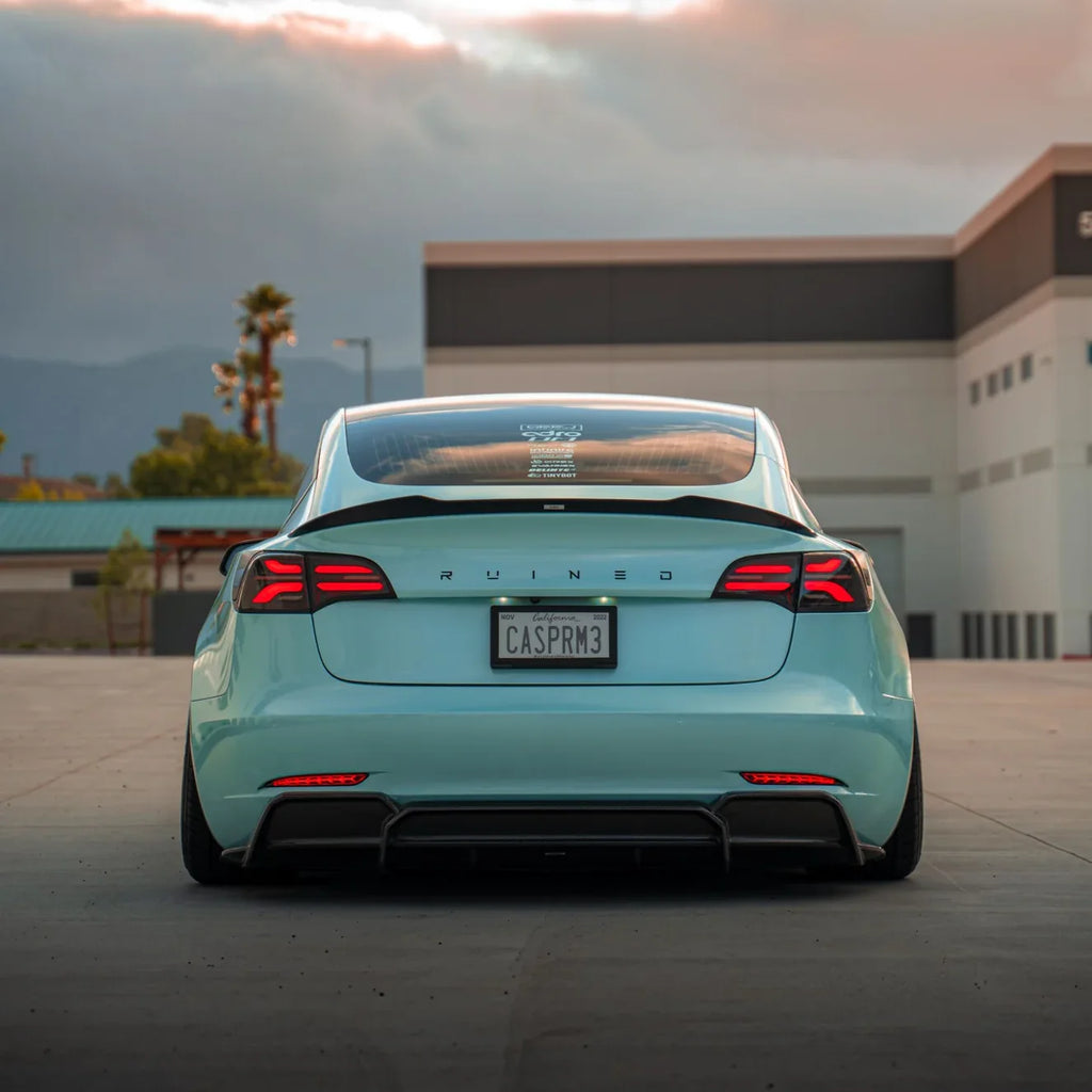 TESLA MODEL 3 CARBON FIBER SPOILER V2