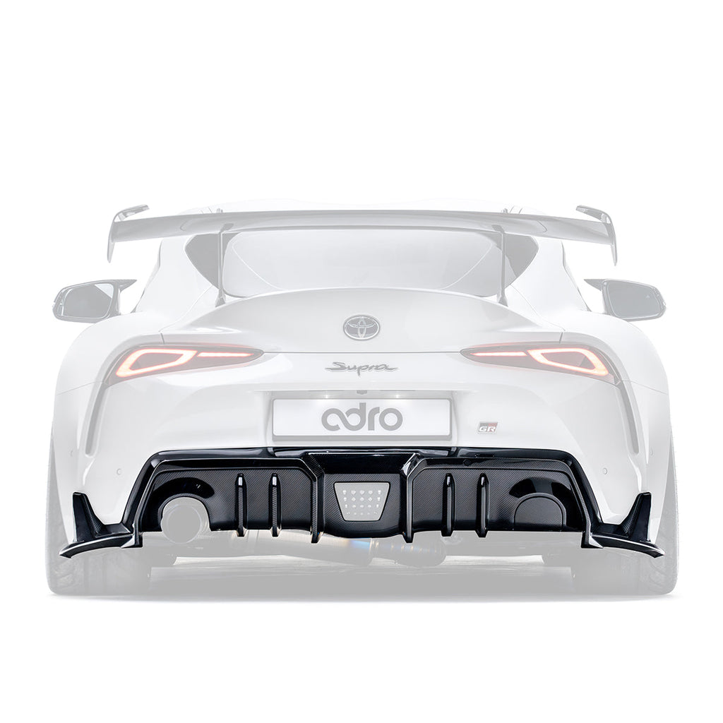 TOYOTA GR SUPRA CARBON FIBER REAR DIFFUSER
