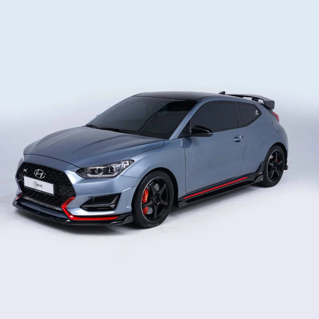 HYUNDAI VELOSTER N CARBON FIBER FRONT LIP (A TYPE) V2