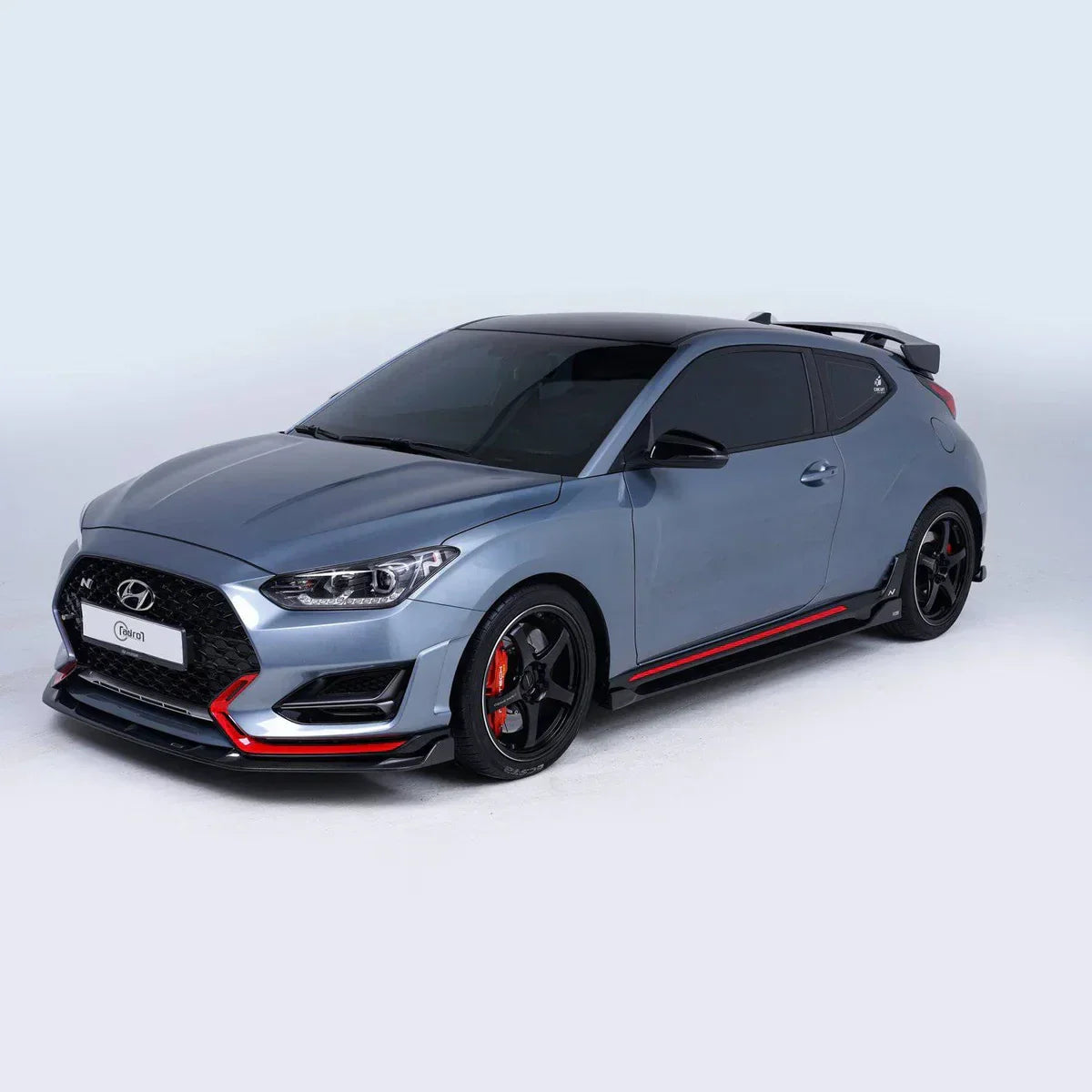 HYUNDAI VELOSTER N CARBON FIBER FRONT LIP (A TYPE) V2