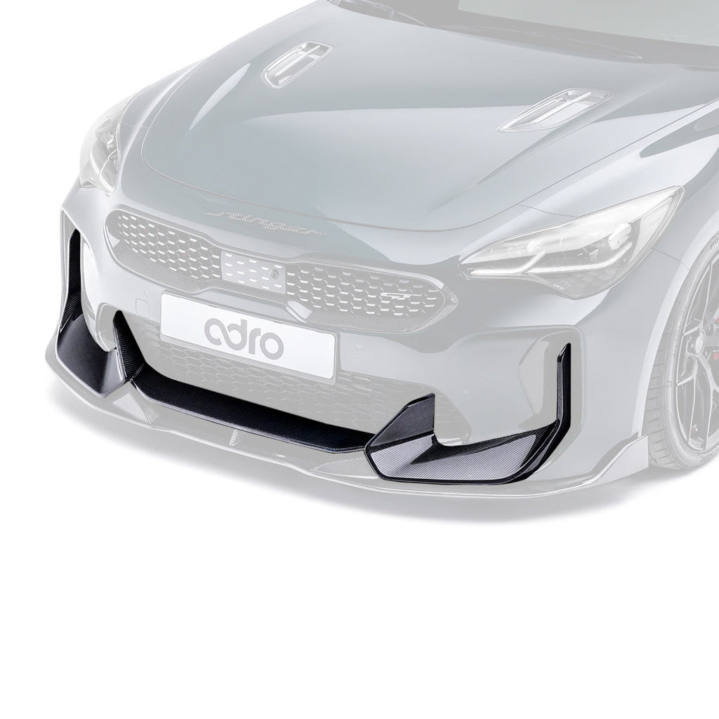 KIA STINGER (FINAL EDITION) CARBON FIBER UPPER FRONT LIP