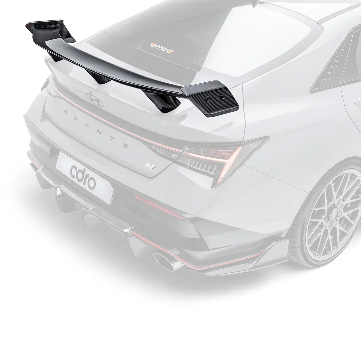 HYUNDAI ELANTRA N CARBON FIBER SPOILER V2