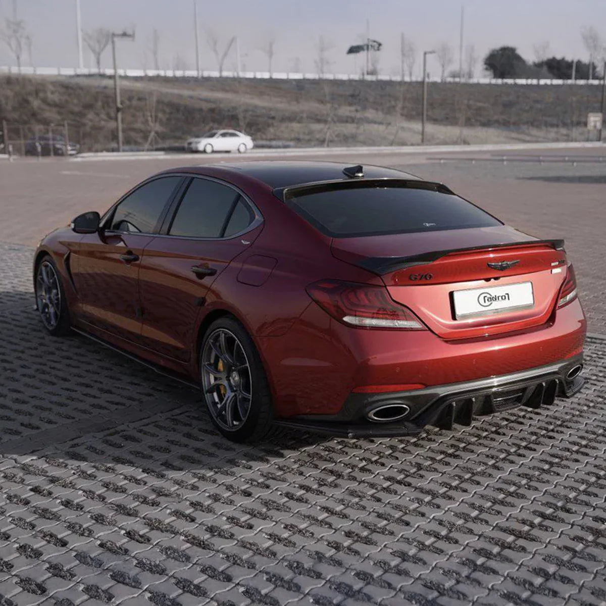 GENESIS G70 CARBON FIBER SPOILER V2