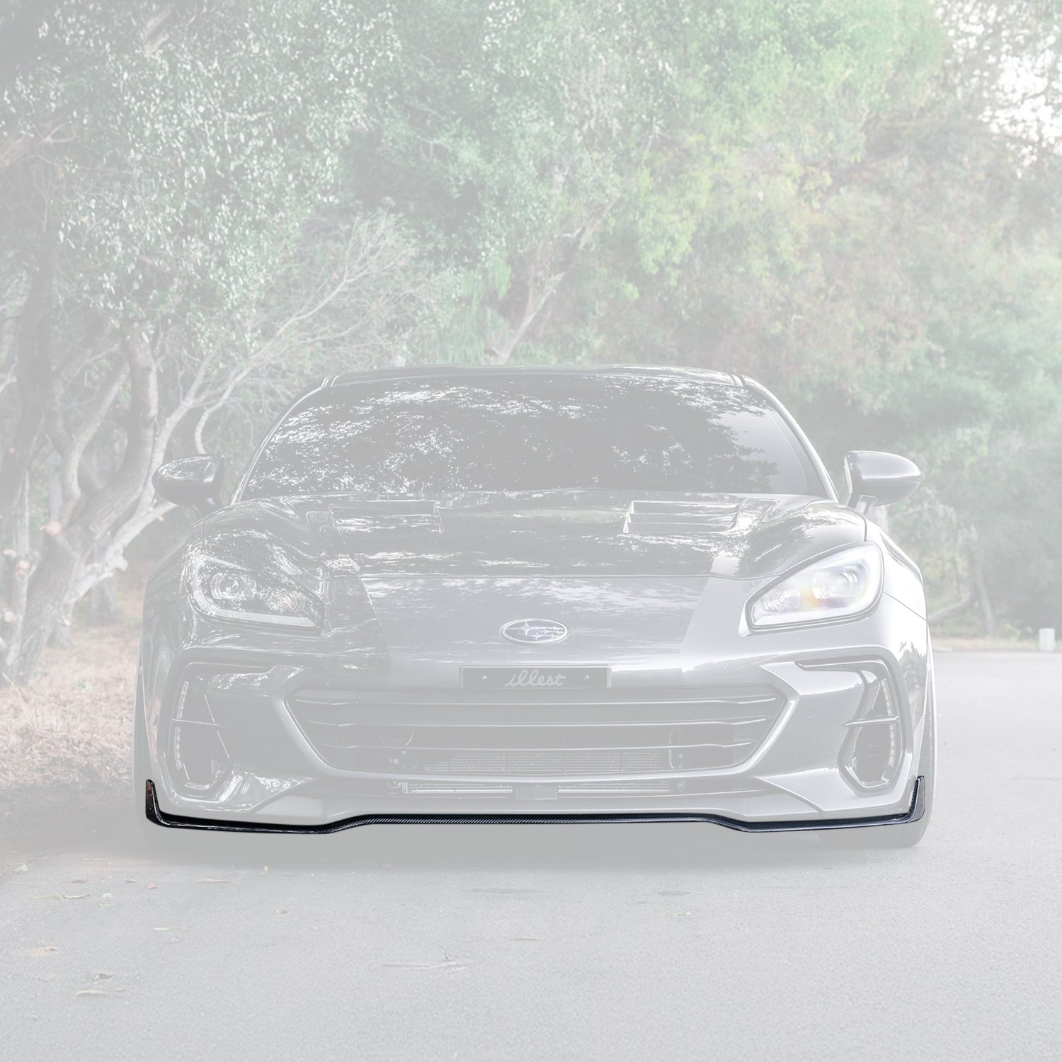 SUBARU BRZ CARBON FIBER FRONT LIP