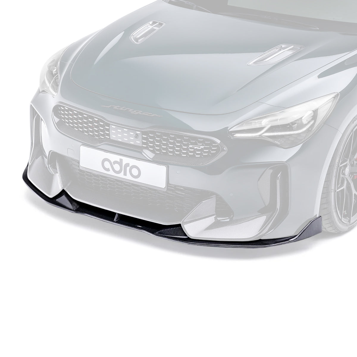 KIA STINGER (FINAL EDITION) CARBON FIBER LOWER FRONT LIP