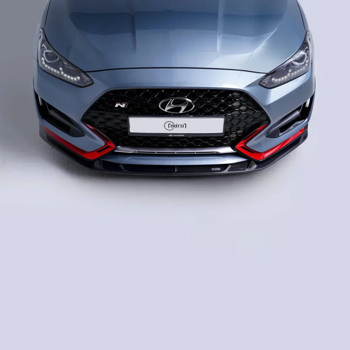 HYUNDAI VELOSTER N CARBON FIBER FRONT LIP (A TYPE) V2