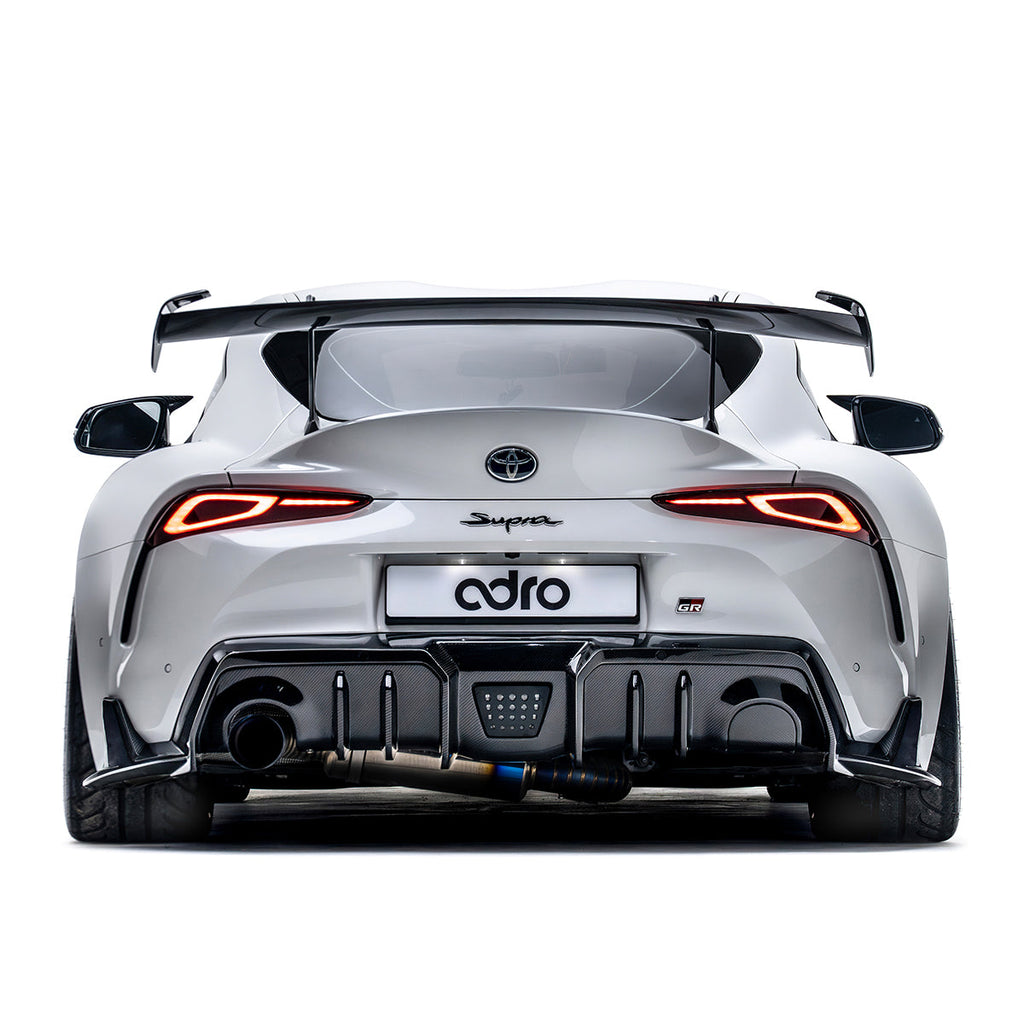 TOYOTA GR SUPRA CARBON FIBER REAR DIFFUSER