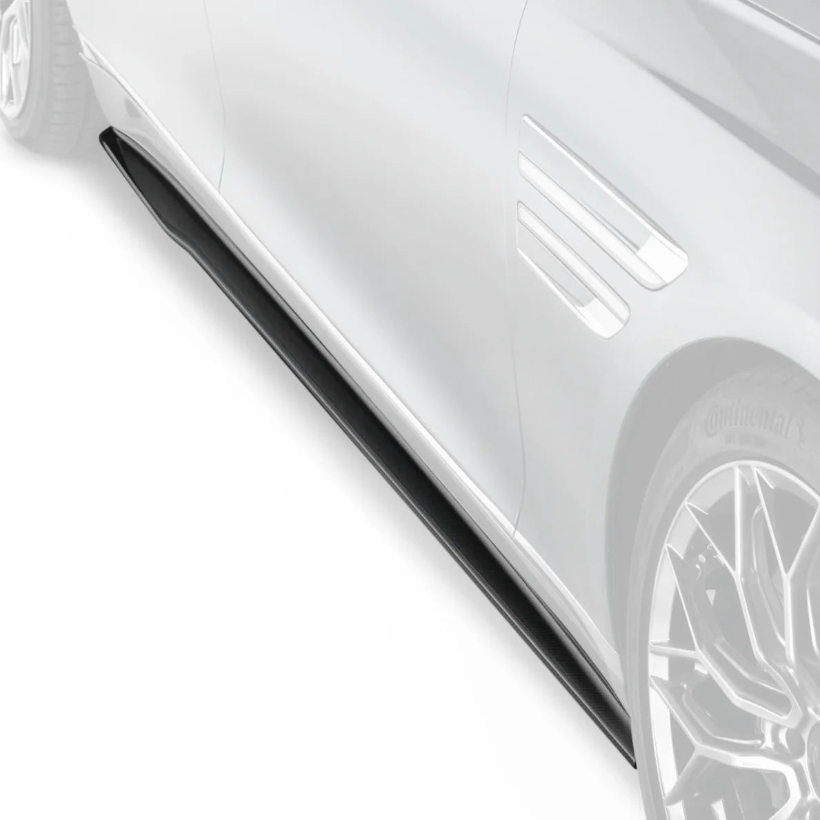 GENESIS G80 (RG3) CARBON FIBER SIDE SKIRTS V2
