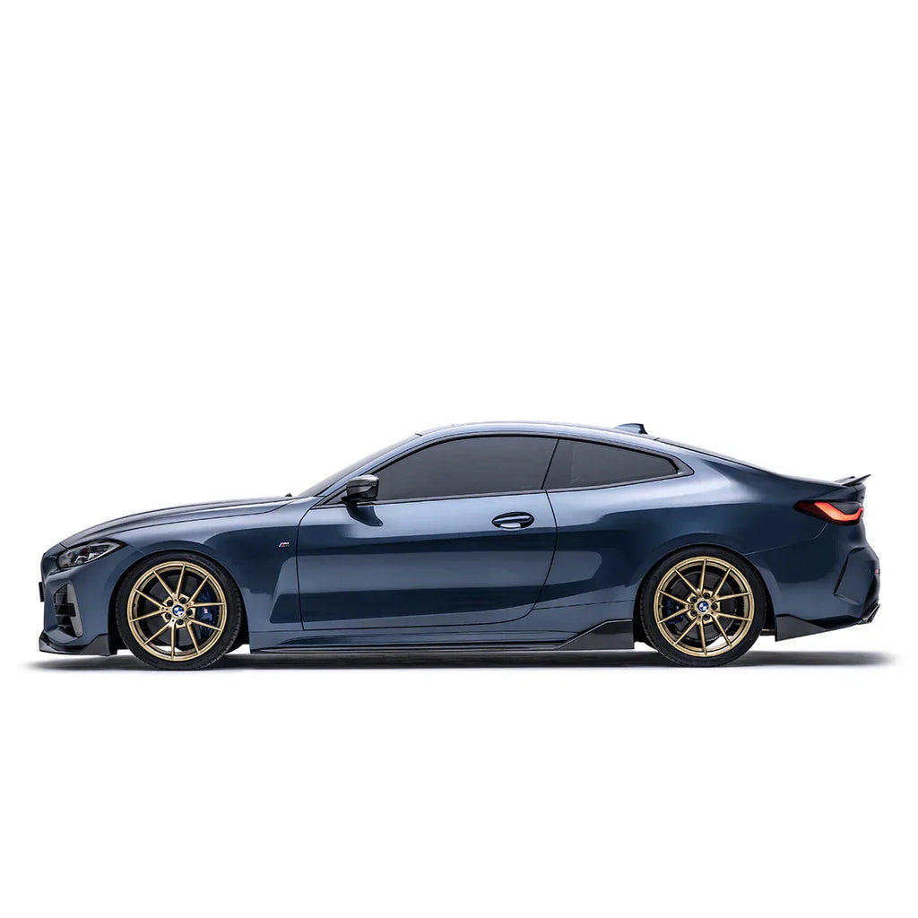 BMW G22 M440i CARBON FIBER SIDE SKIRTS