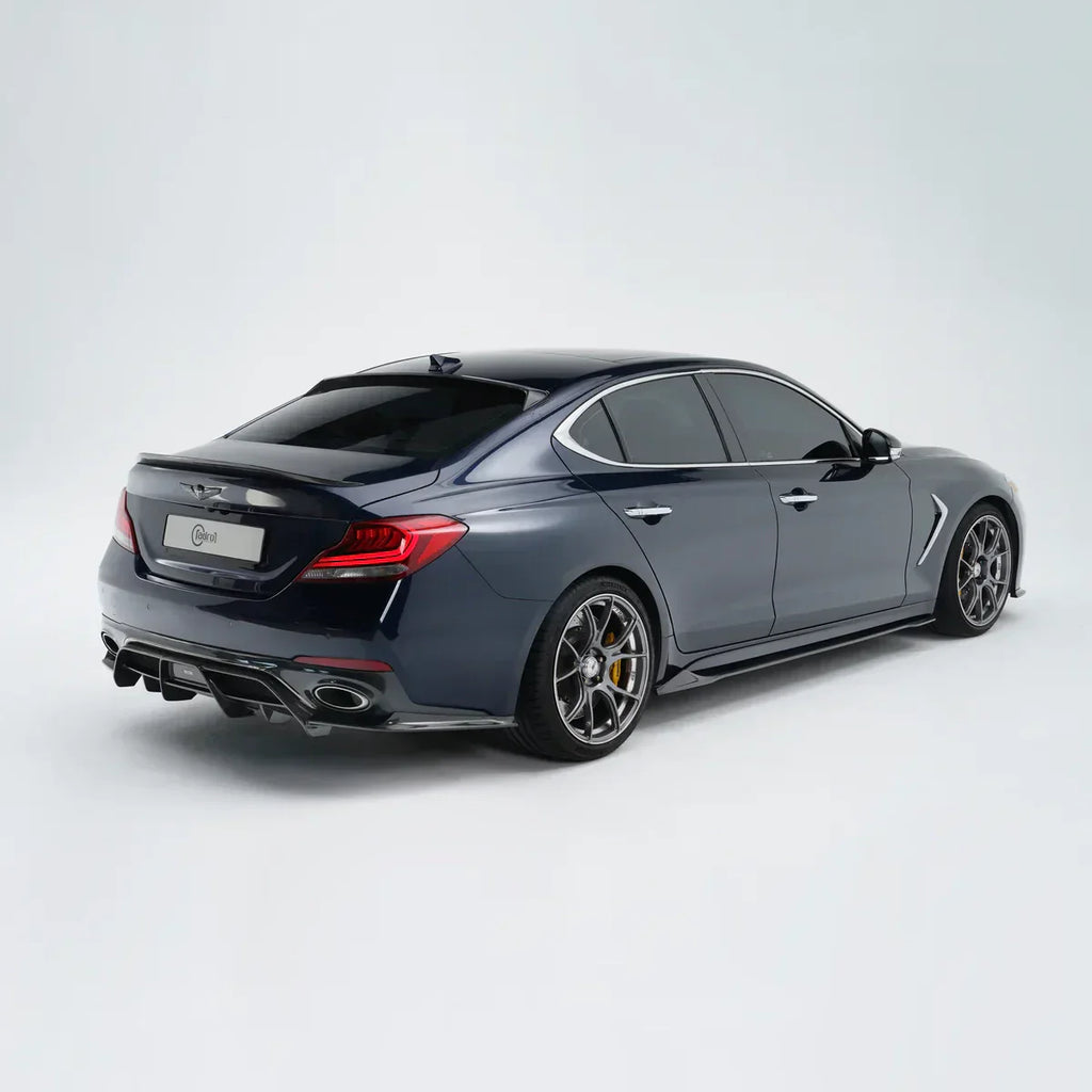 GENESIS G70 CARBON FIBER REAR DIFFUSER V3