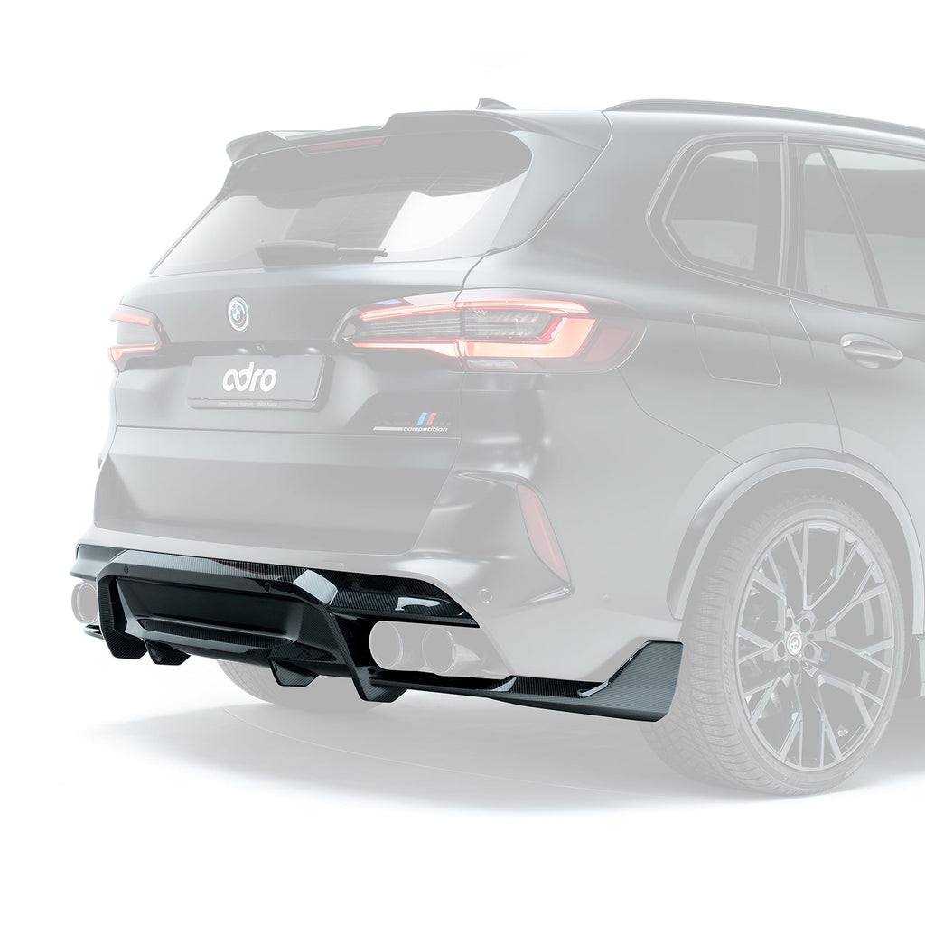 BMW F95 X5M PREPREG REAR DIFFUSER