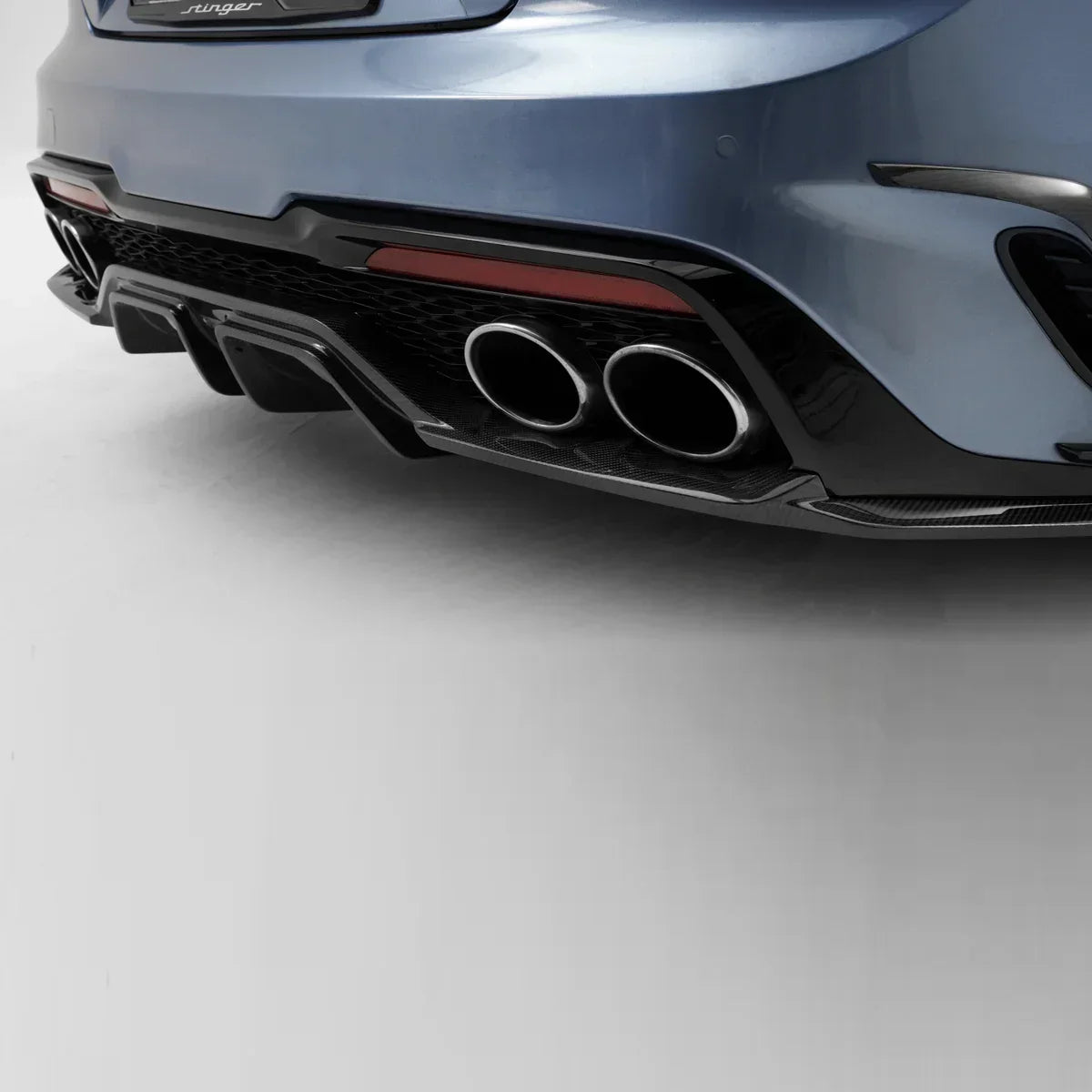 KIA STINGER CARBON FIBER REAR DIFFUSER V3