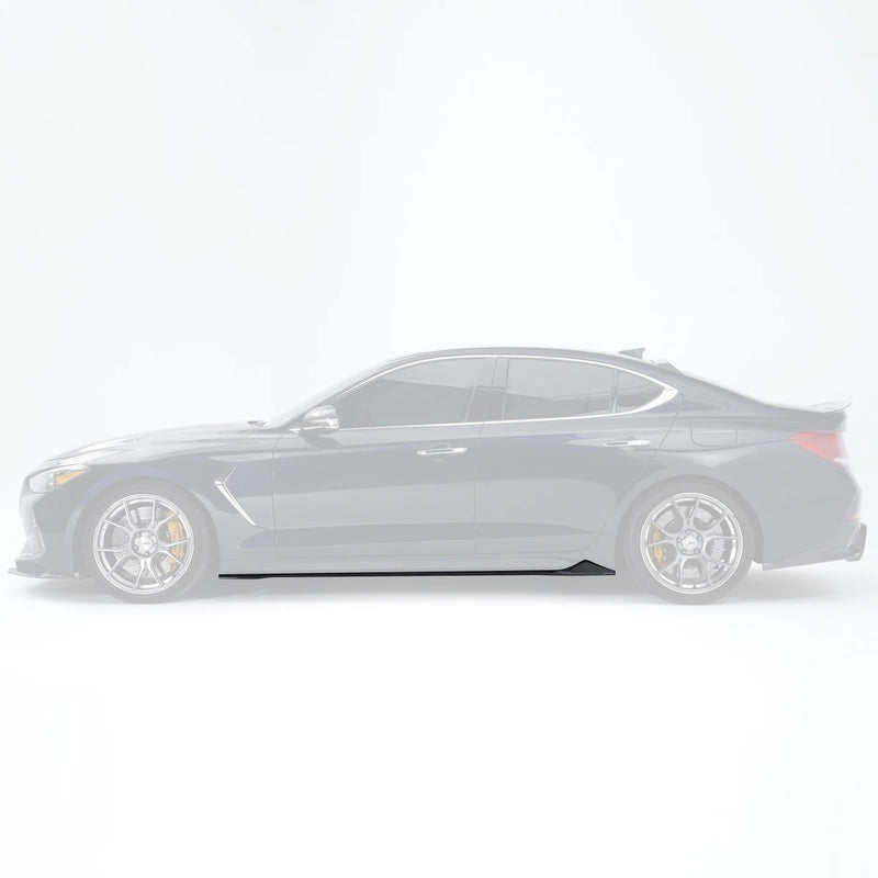 GENESIS G70 CARBON FIBER SIDE SKIRTS V3