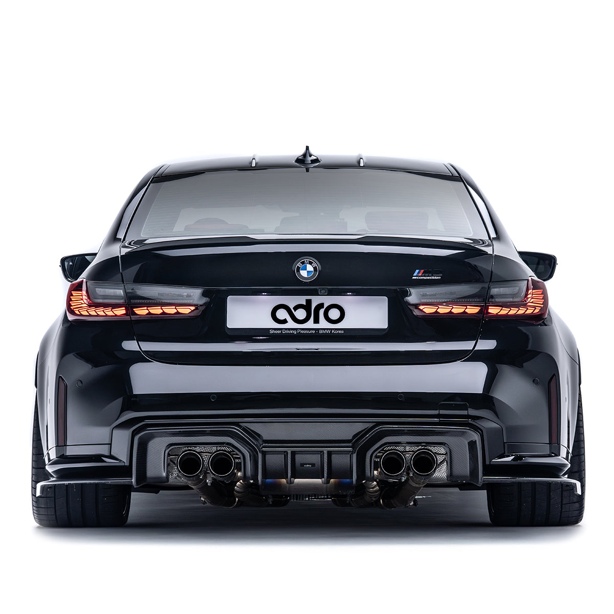 BMW G80 M3 PREPREG REAR DIFFUSER