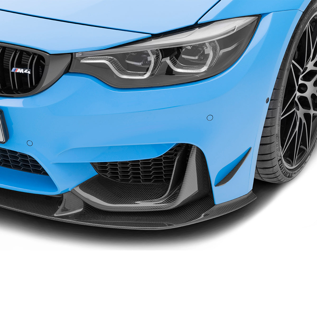 BMW F8X M3/M4 CARBON FIBER FRONT BUMPER CANARDS