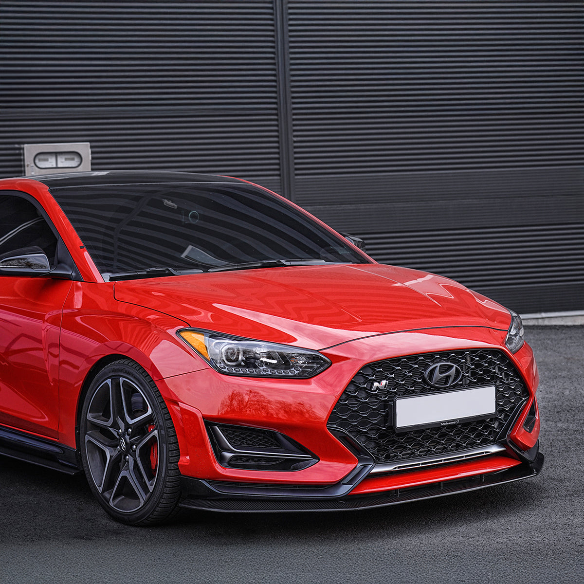 HYUNDAI VELOSTER N CARBON FIBER FRONT LIP V1