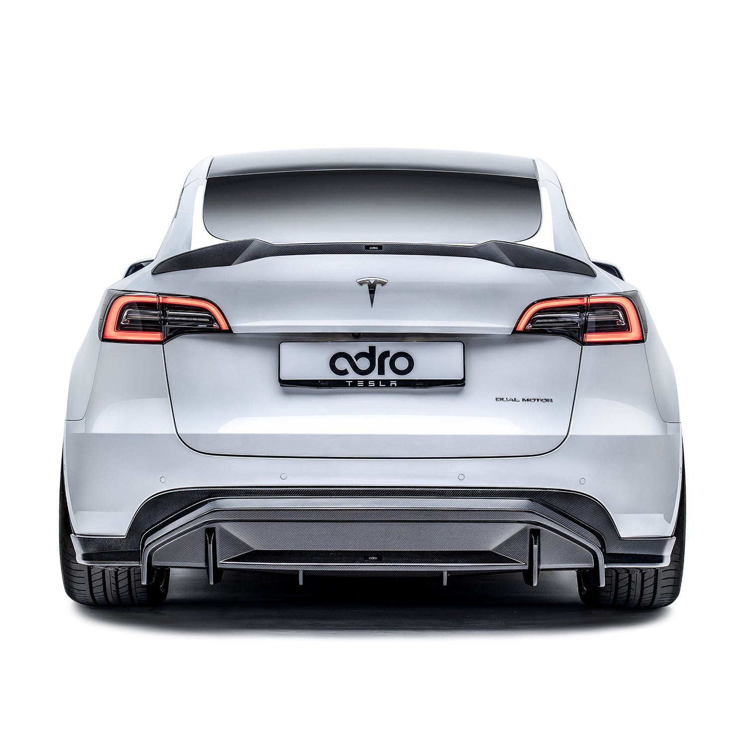 TESLA MODEL Y CARBON FIBER REAR DIFFUSER V2