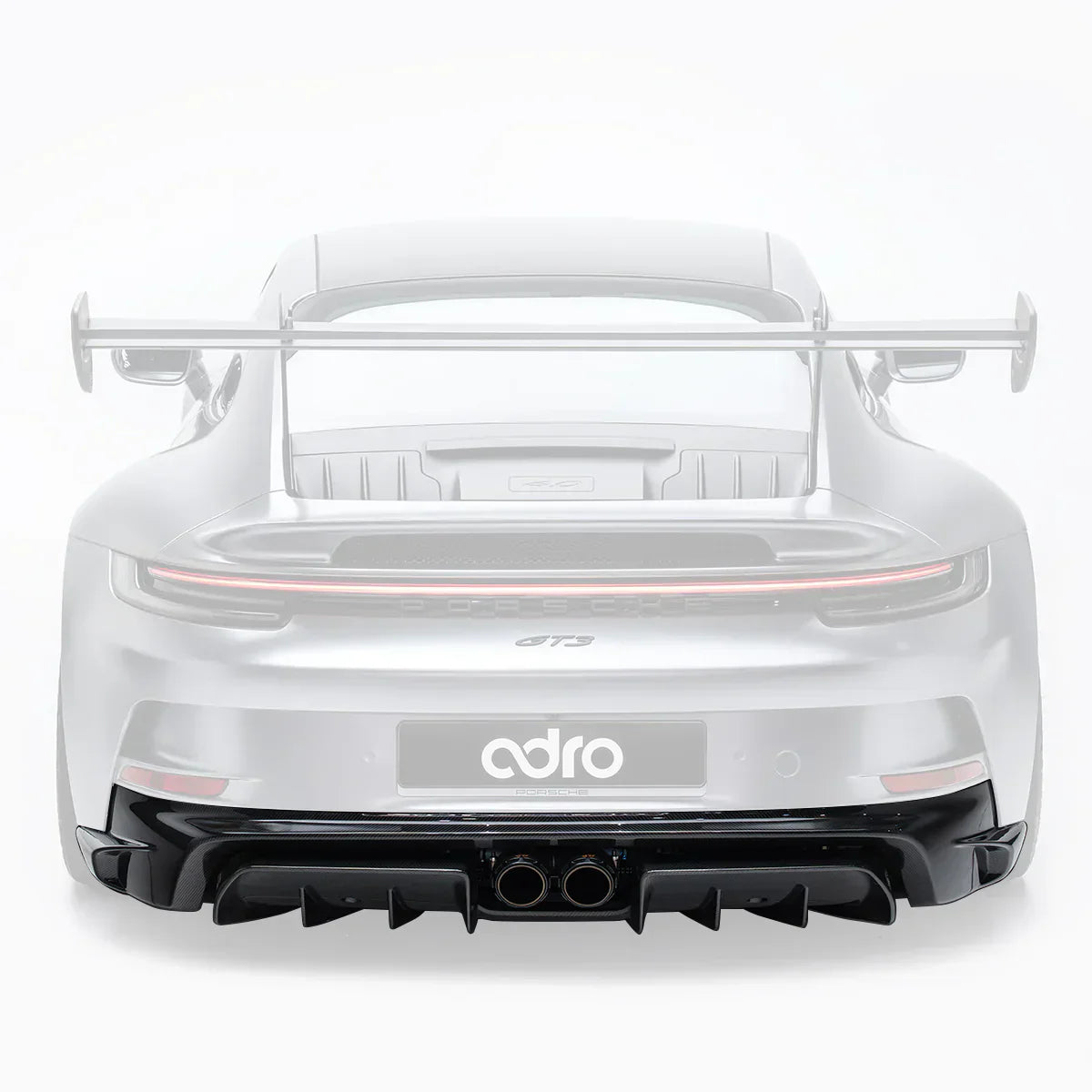 PORSCHE 992.1 GT3 PREPREG REAR APRON PANEL