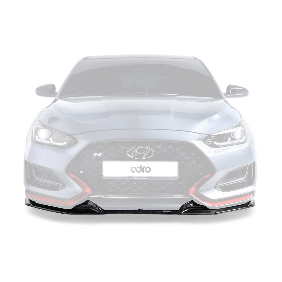 HYUNDAI VELOSTER N CARBON FIBER FRONT LIP (B TYPE) V2