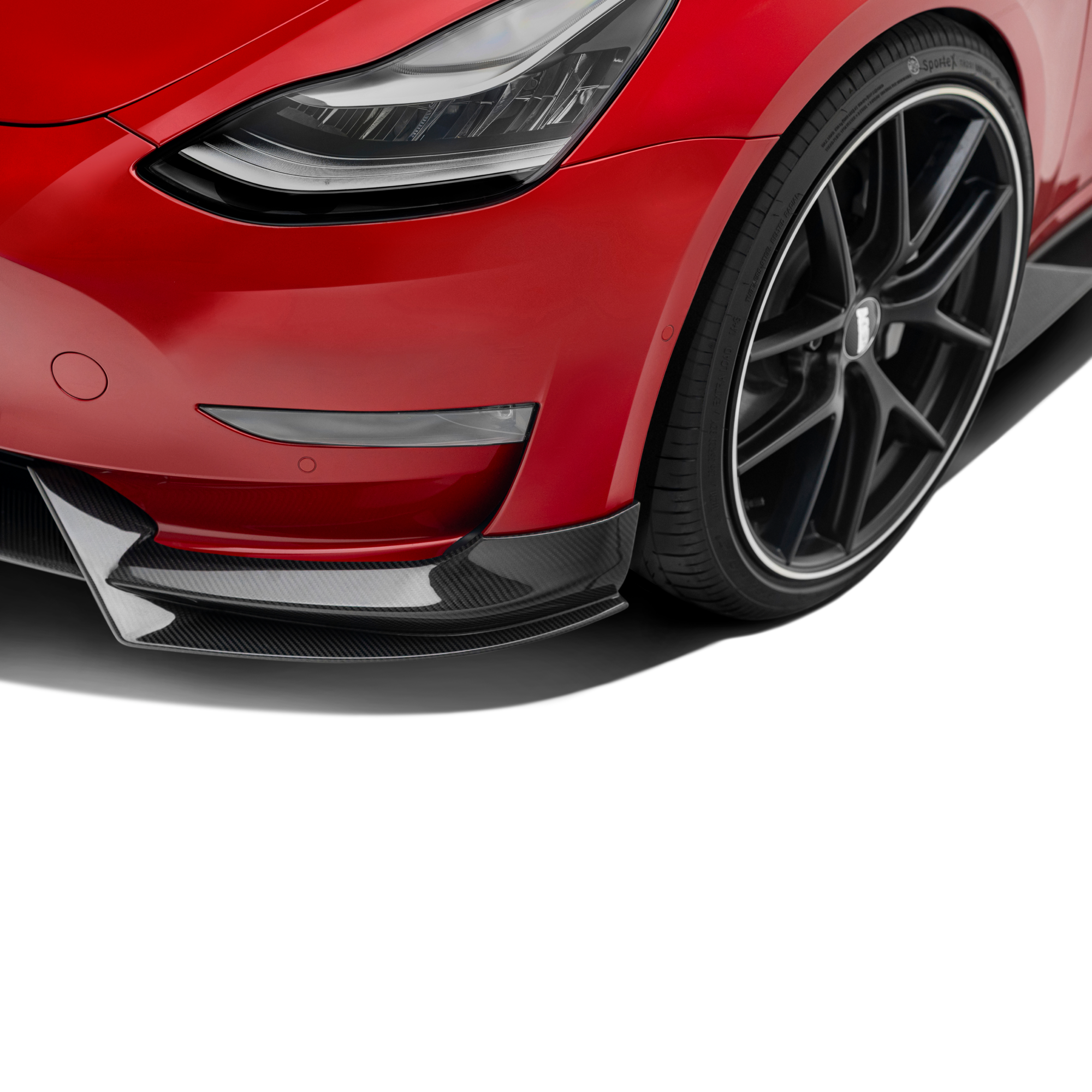 TESLA MODEL 3 PREPREG SIDE SKIRTS V1