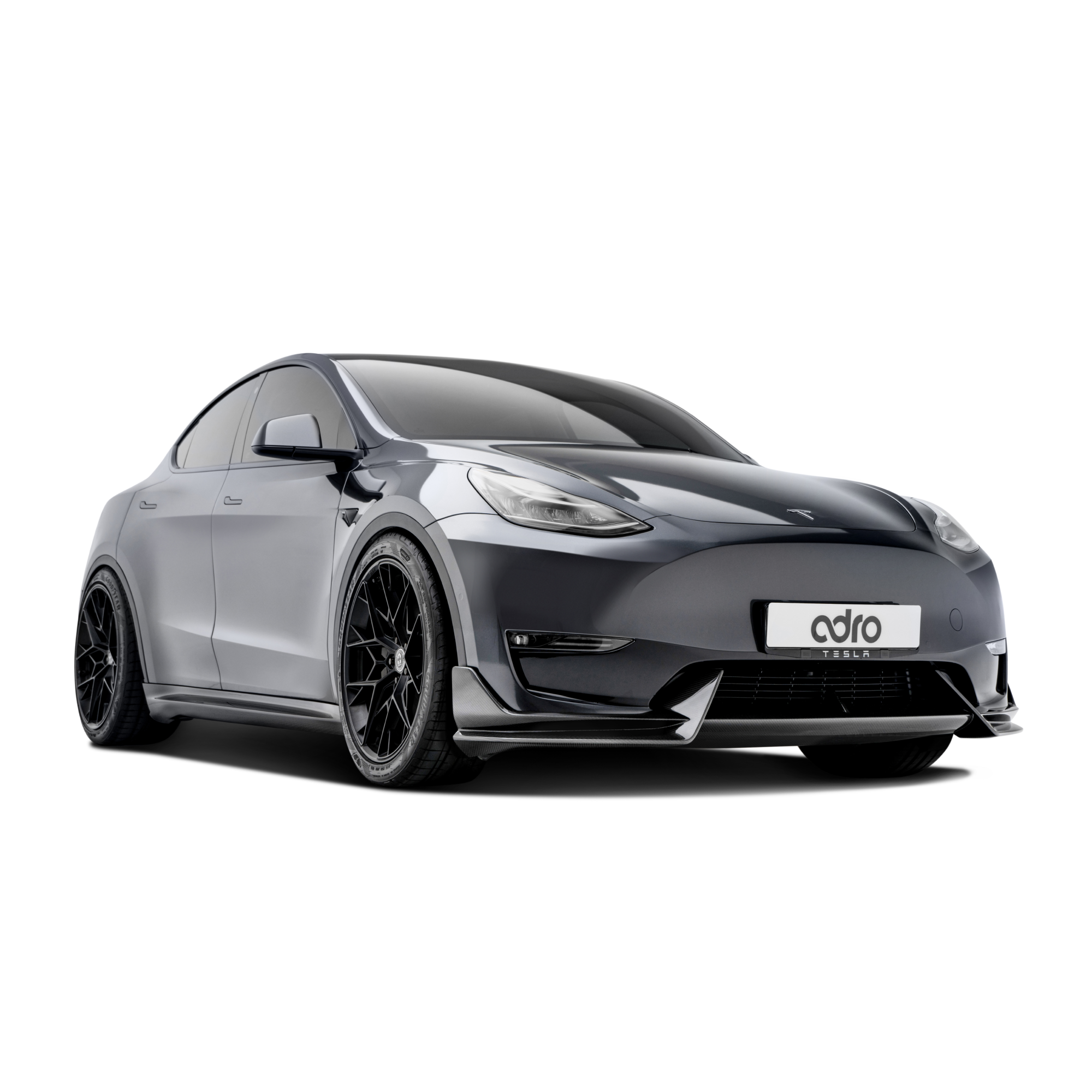TESLA MODEL Y PREPREG FRONT LIP V1