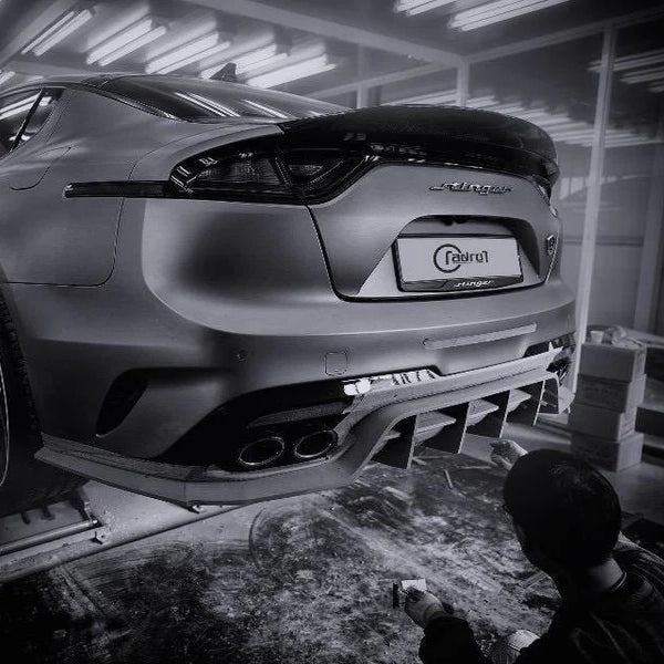 KIA STINGER CARBON FIBER REAR DIFFUSER V2