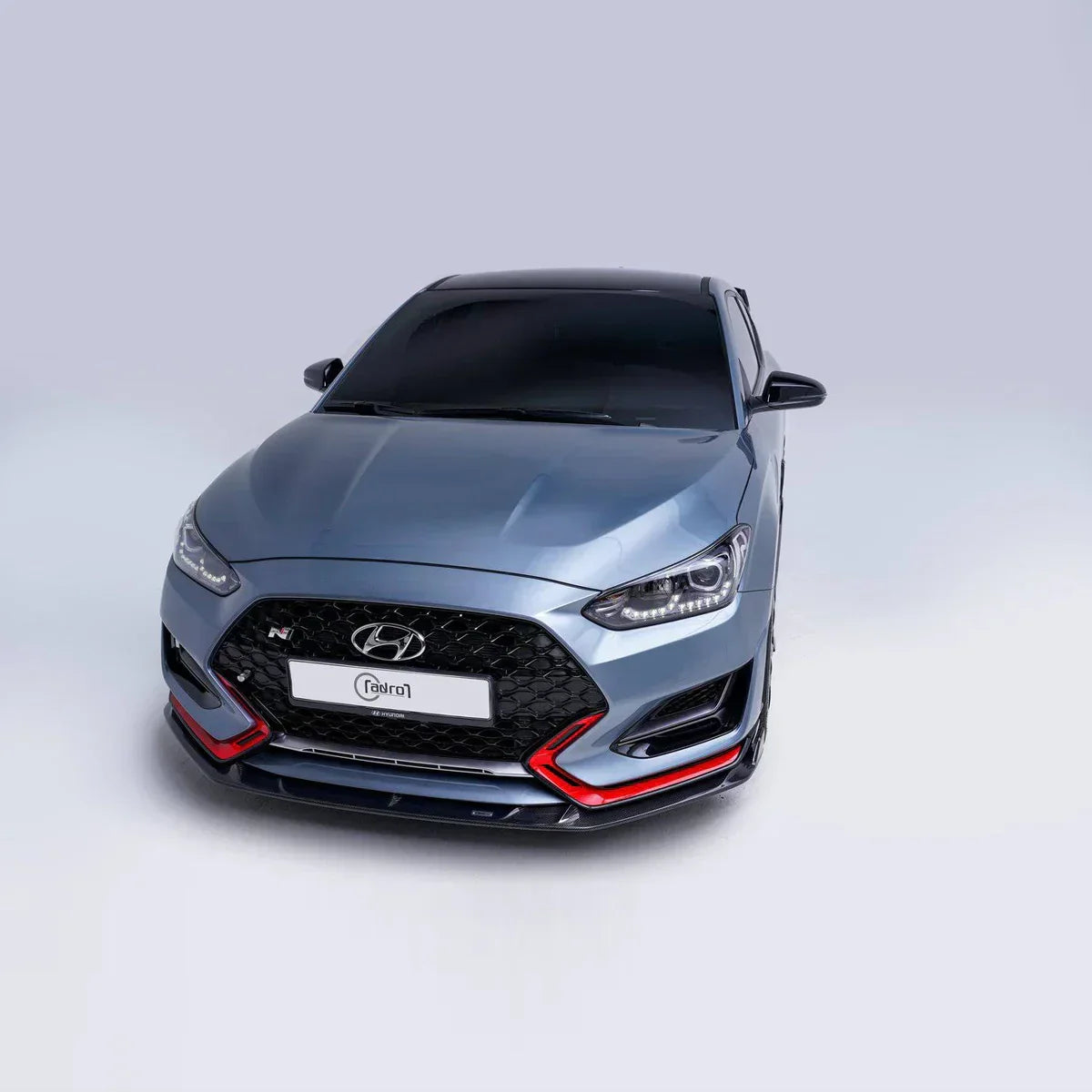 HYUNDAI VELOSTER N CARBON FIBER FRONT LIP (A TYPE) V2