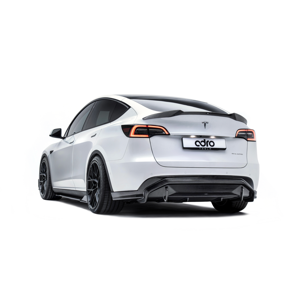 TESLA MODEL Y CARBON FIBER REAR DIFFUSER V2