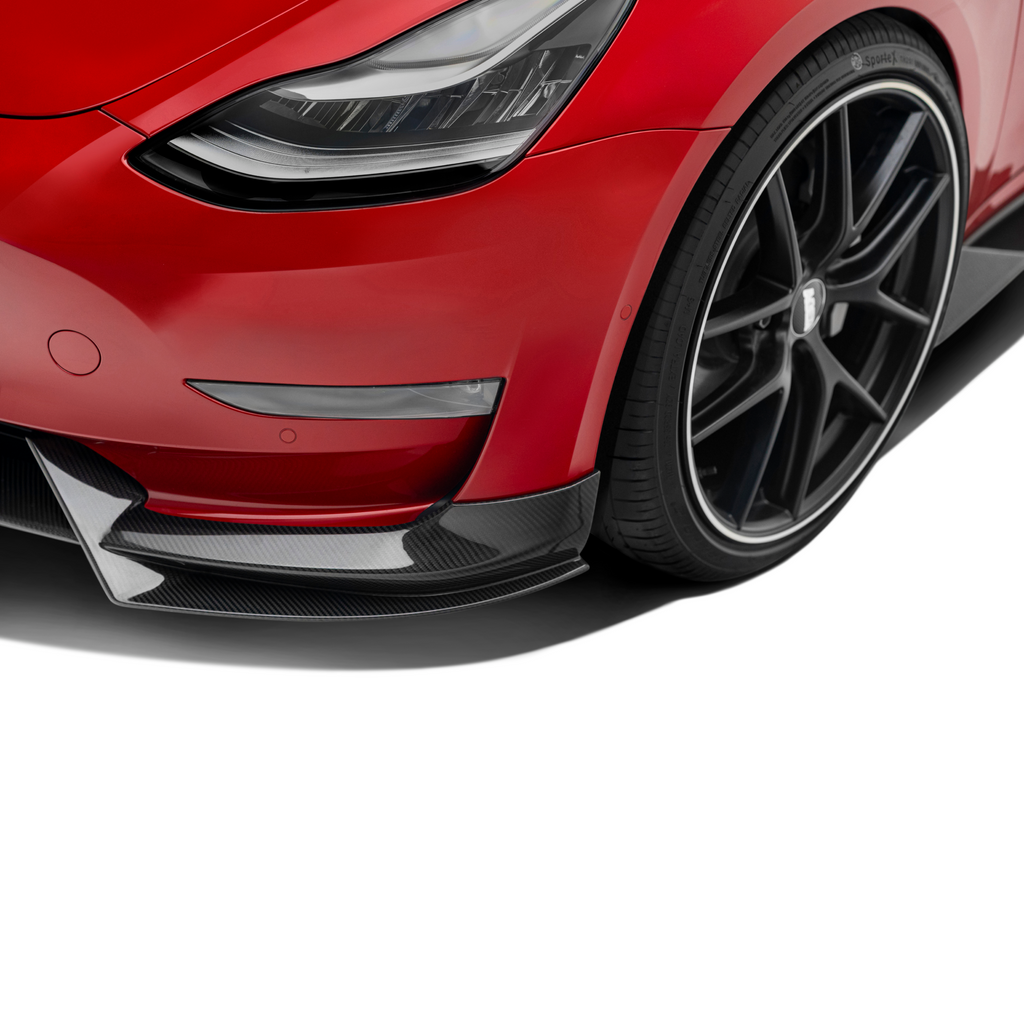 TESLA MODEL 3 PREPREG FRONT LIP V1