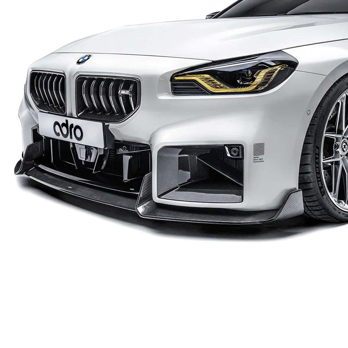 BMW G87 M2 PREPREG GRILLE (STOCK BUMPER)