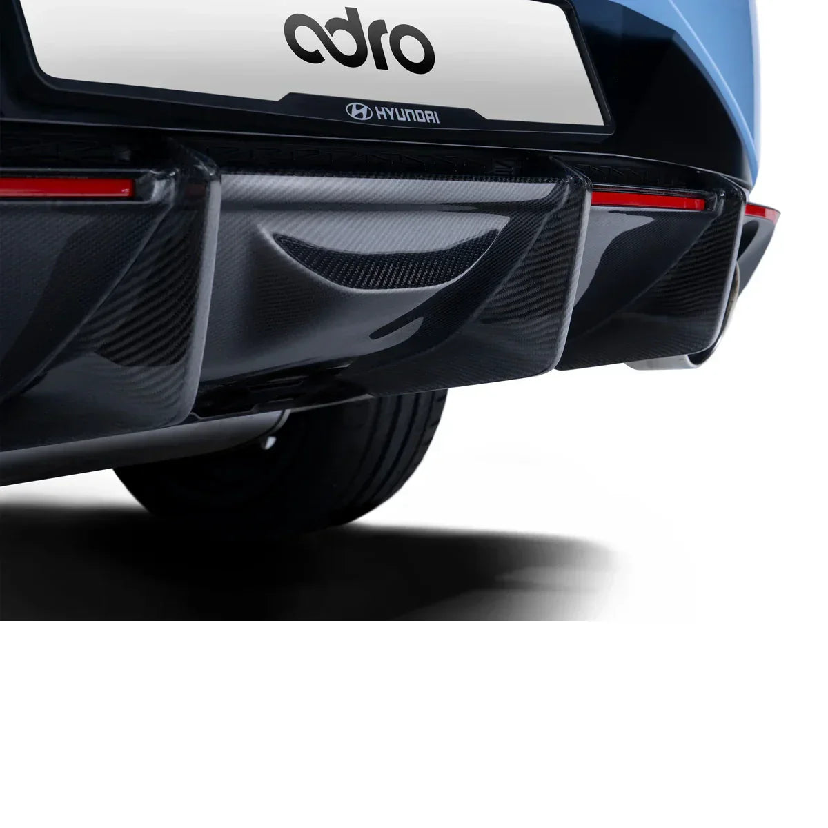 HYUNDAI ELANTRA N CARBON FIBER REAR DIFFUSER