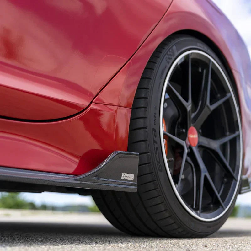 KIA STINGER CARBON FIBER SIDE SKIRTS V2