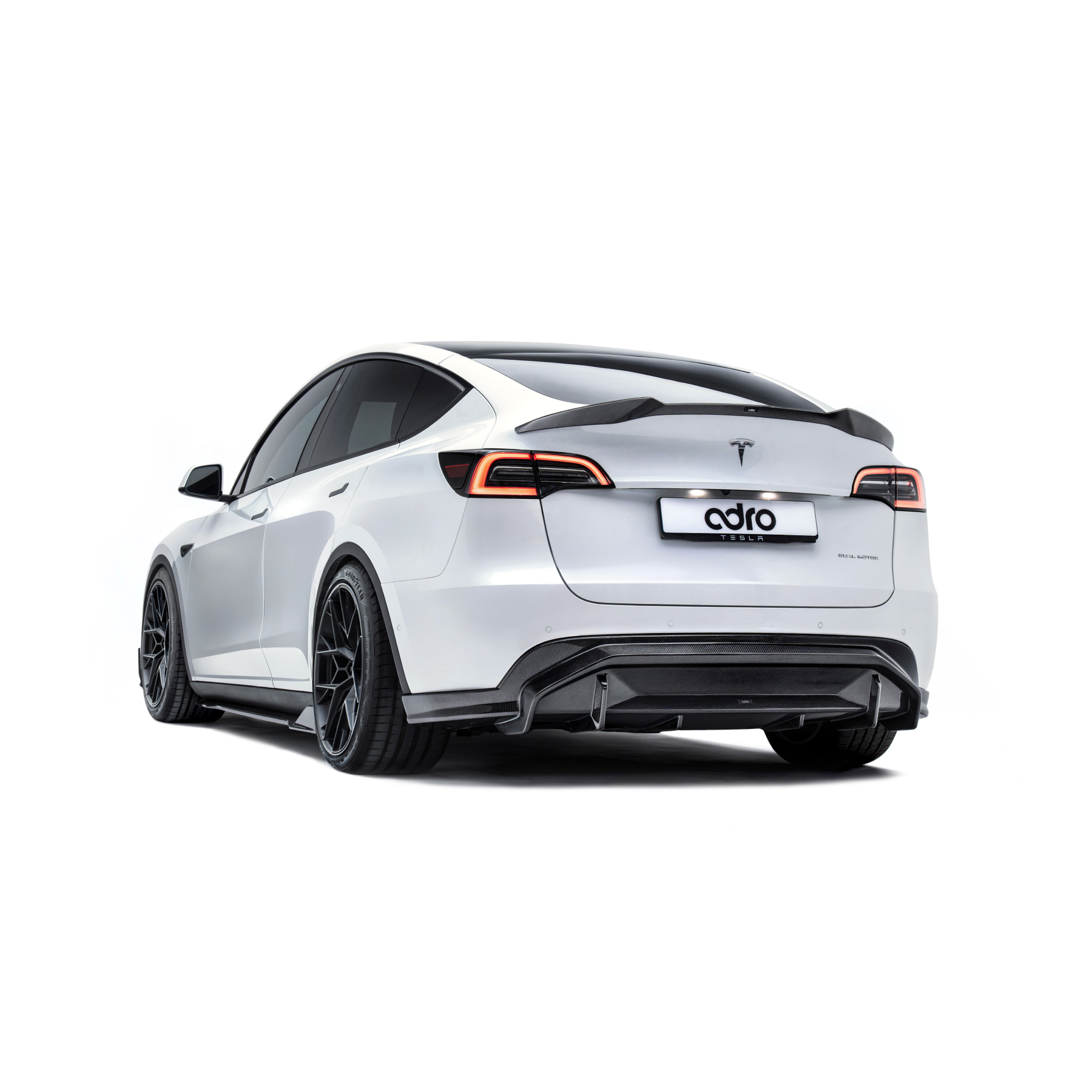 TESLA MODEL Y CARBON FIBER SIDE SKIRTS V2