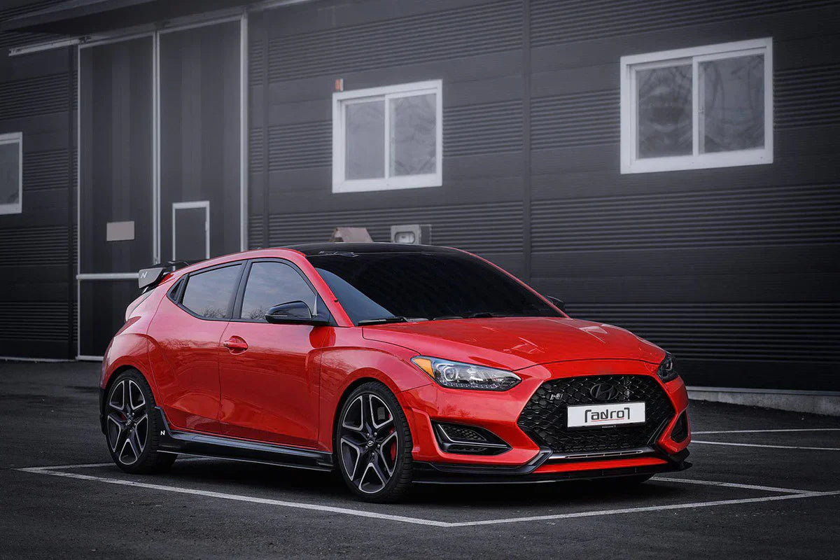 HYUNDAI VELOSTER N CARBON FIBER SIDE SKIRTS V1