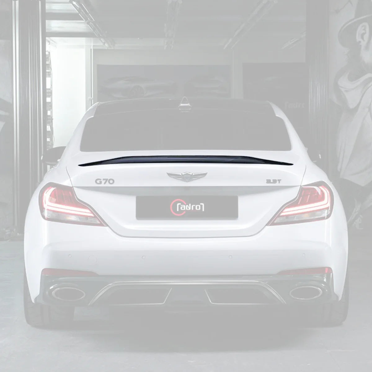 GENESIS G70 CARBON FIBER SPOILER V1