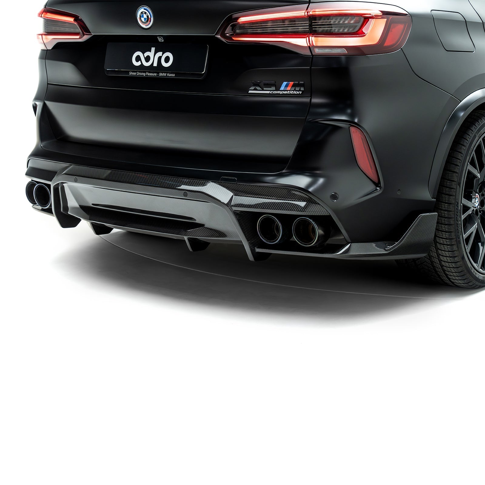 BMW F95 X5M PREPREG REAR DIFFUSER