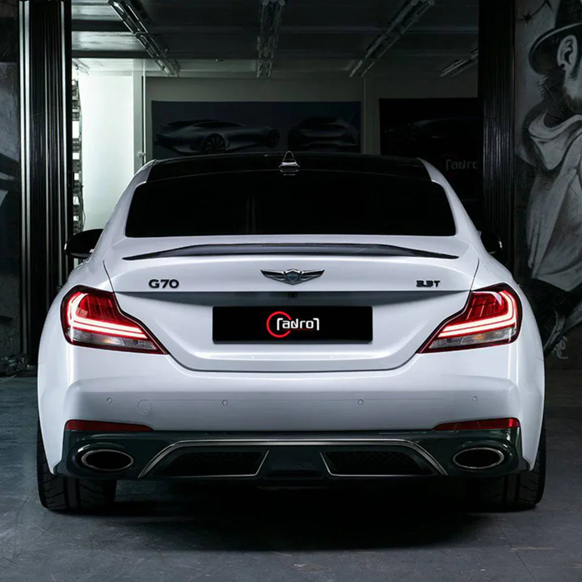 GENESIS G70 CARBON FIBER SPOILER V1