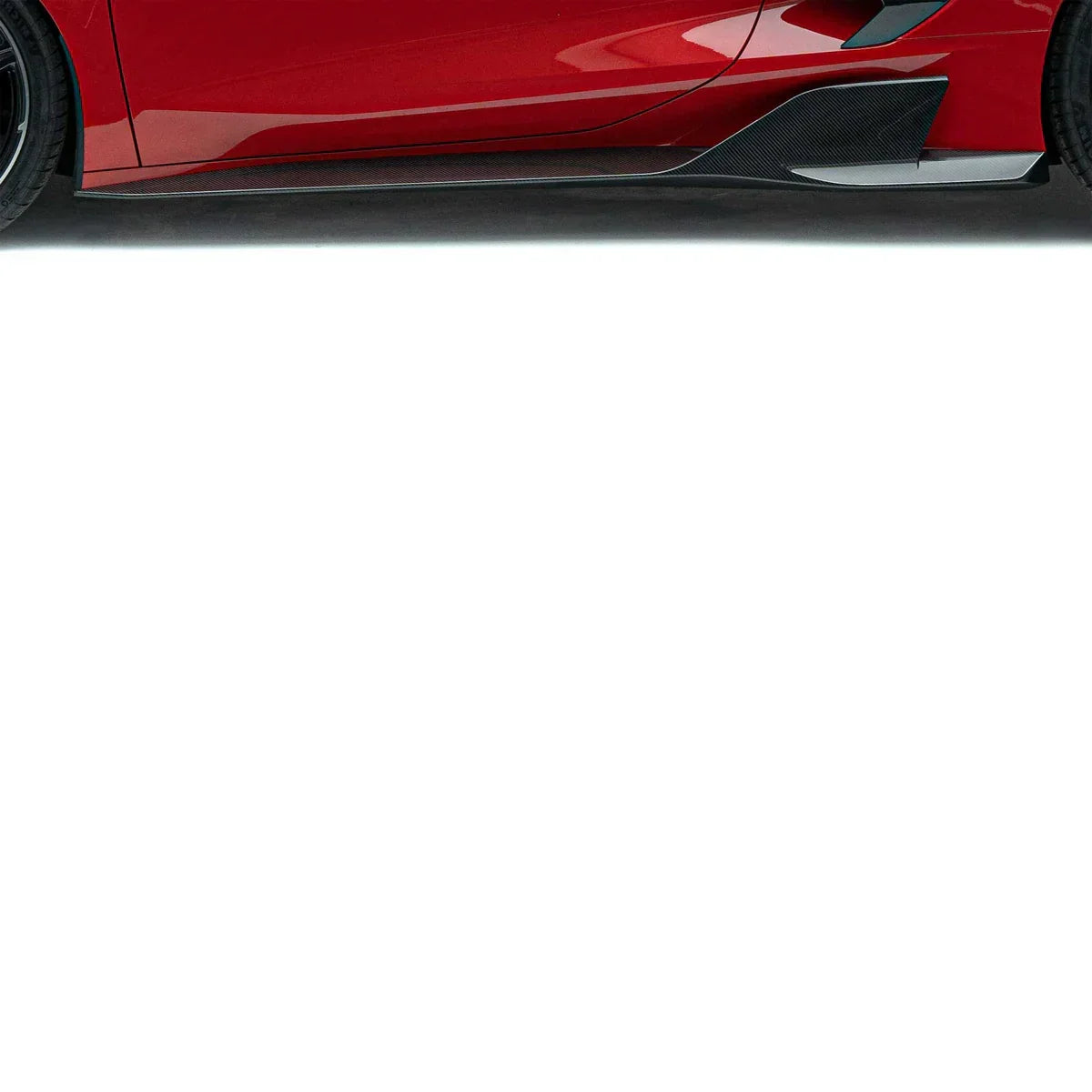 CHEVROLET CORVETTE C8 PREPREG SIDE SKIRTS
