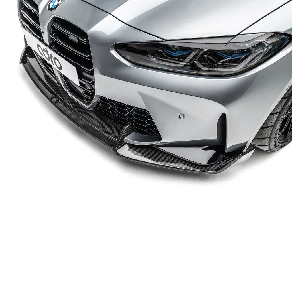 BMW G8X M3/M4 PREPREG FRONT LIP (STOCK BUMPER)