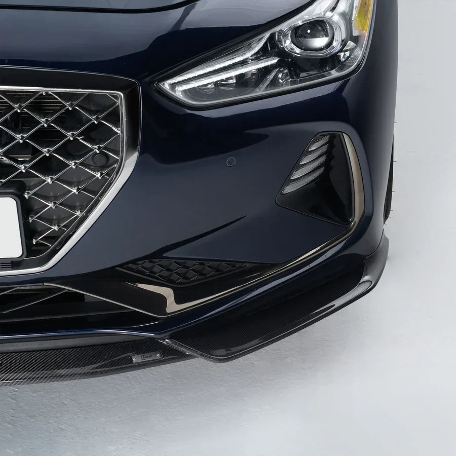 GENESIS G70 CARBON FIBER FRONT LIP V3