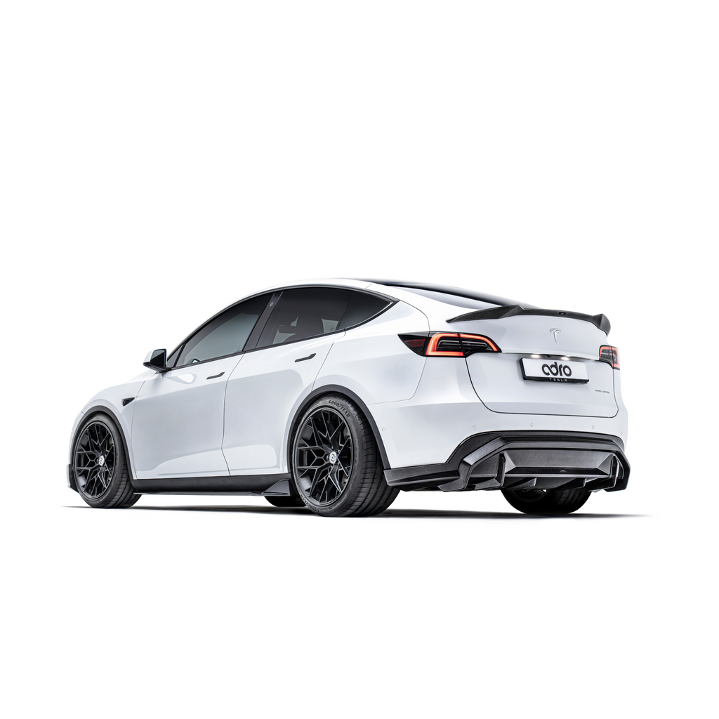 TESLA MODEL Y CARBON FIBER FRONT LIP V2
