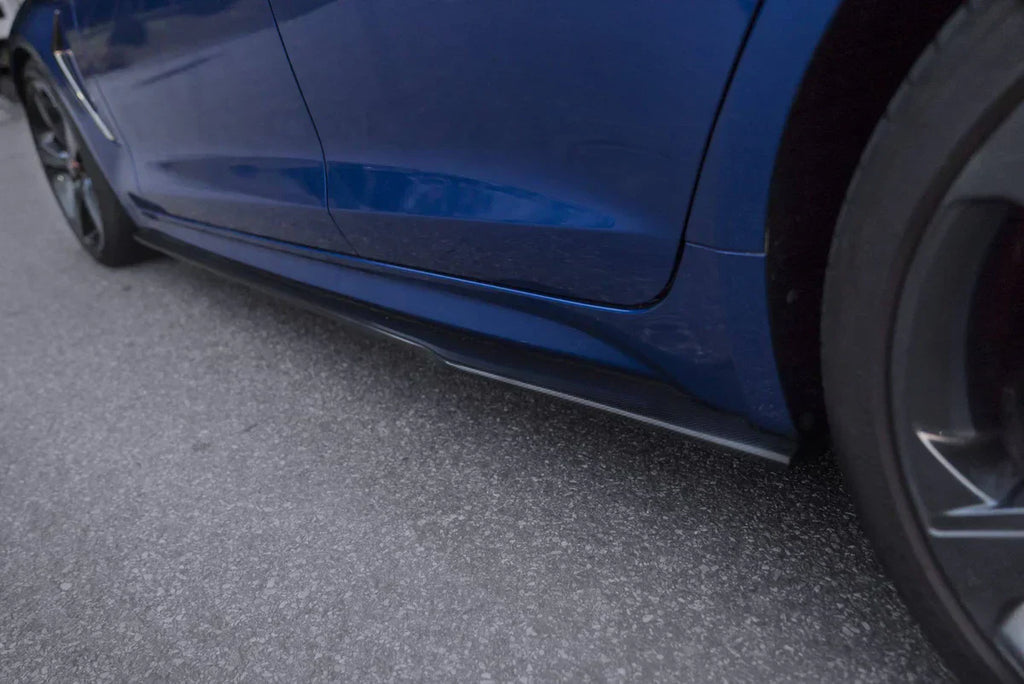 GENESIS G70 CARBON FIBER SIDE SKIRTS V2