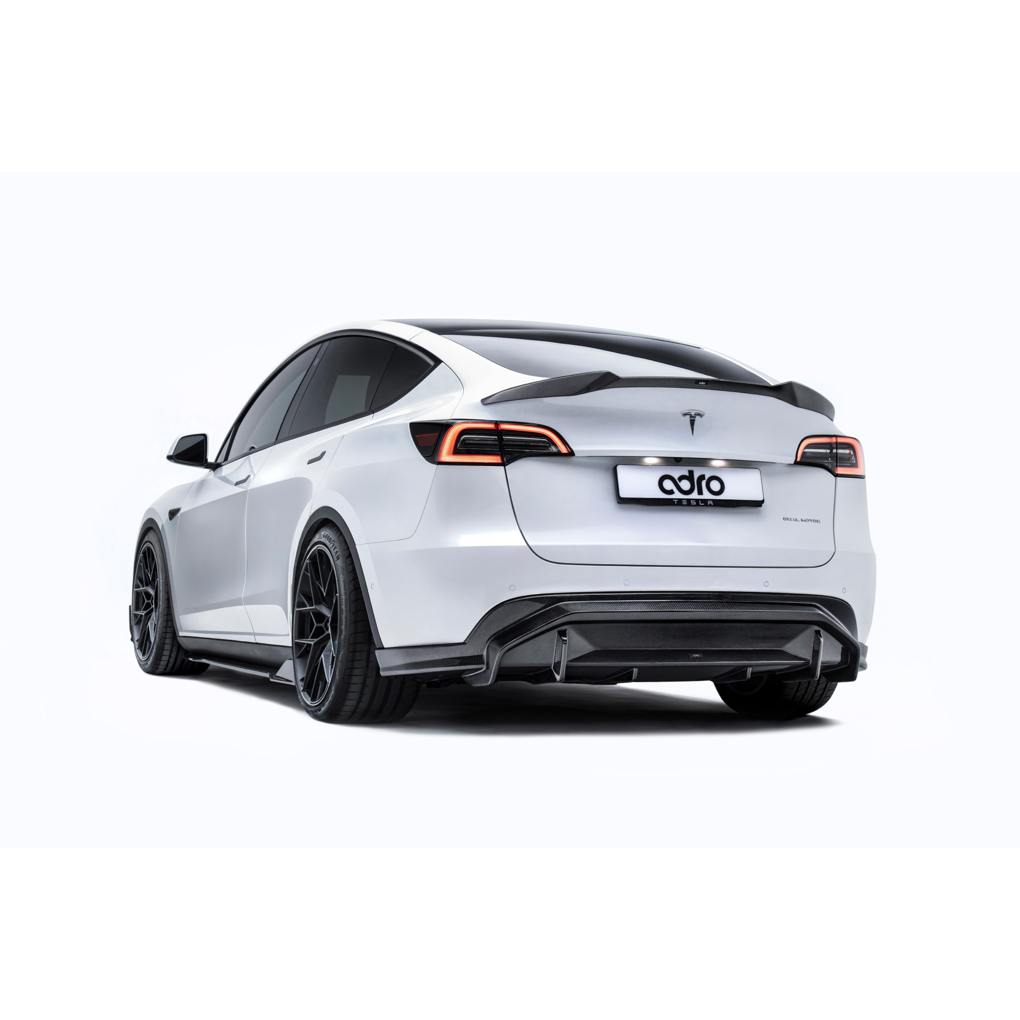 TESLA MODEL Y CARBON FIBER FRONT LIP V2